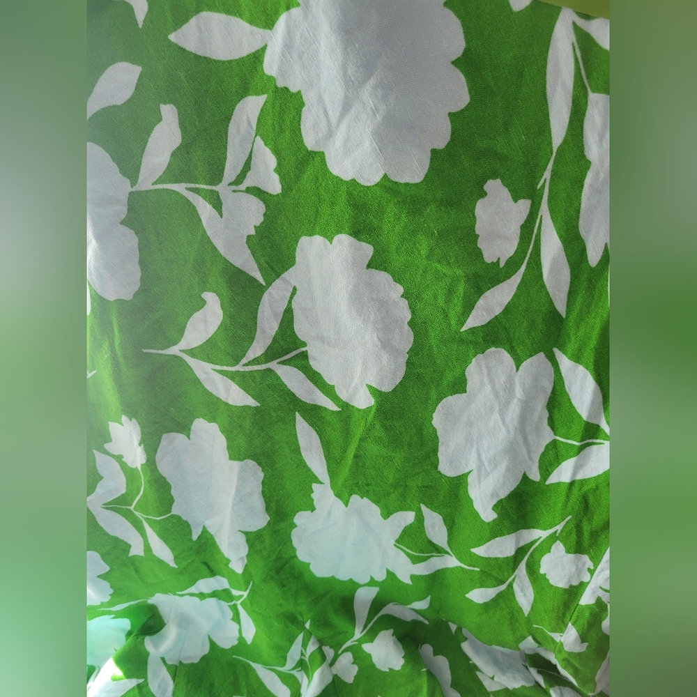 Kate Spade for Target Green & White Floral Midi Skirt ~ NWT ~ Medium - Picture 9 of 13